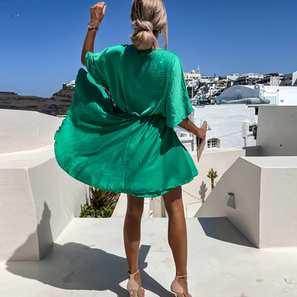 LD | Chique zomer mini-jurk met hoge taille