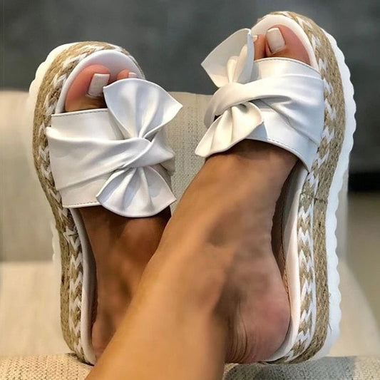 LD zomersandalen met strik