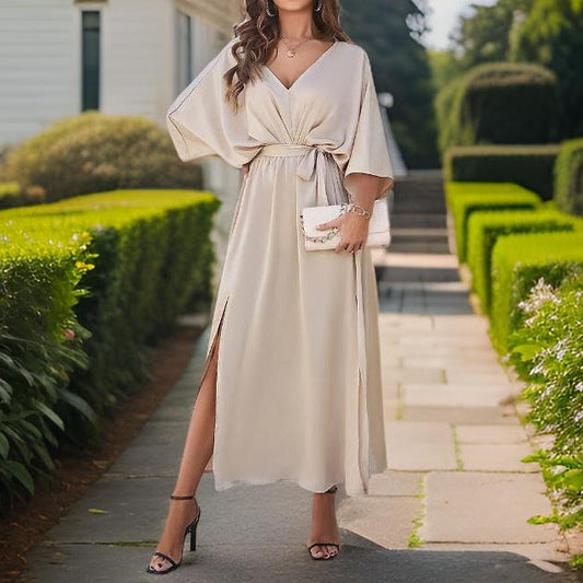 LD | elegante maxi jurk met split