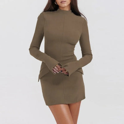 LD Modieuze casual mini jurk 50% KORTING