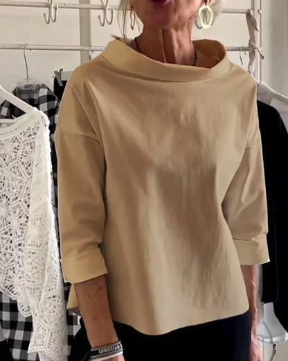 Elegante en casual wintertop