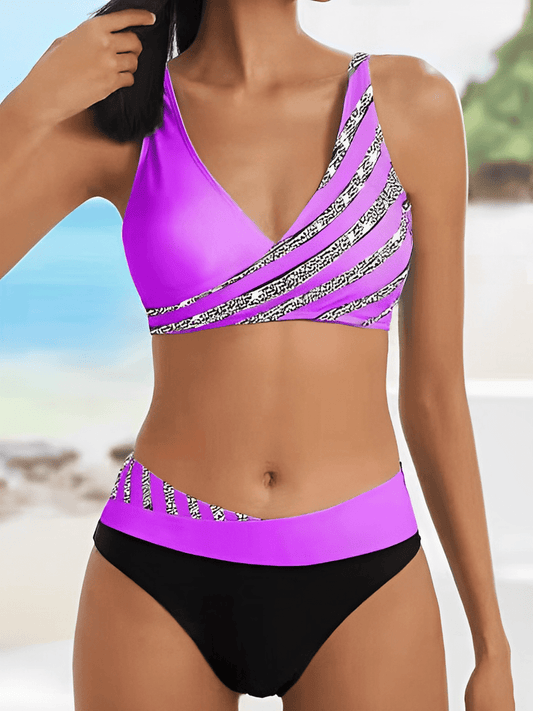 LD Ami - Gestreepte luxe zomerbikini
