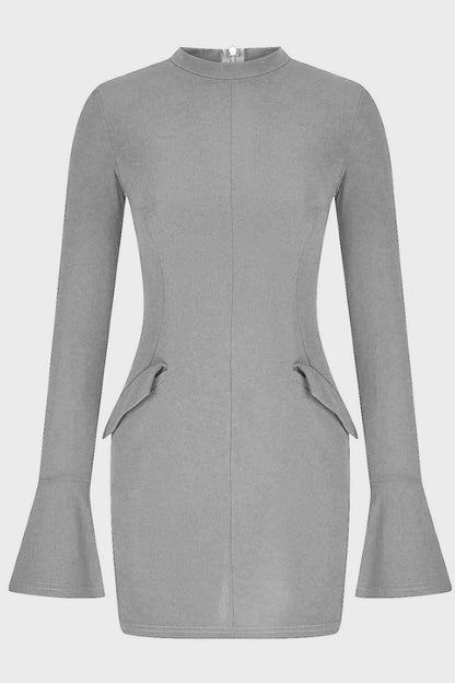 LD Mini jurk met lange mouwen