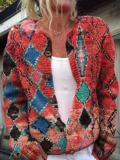 LD | Vest met bloemenpatroon