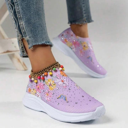 LD | Stijlvolle, ademende slip-on sneakers