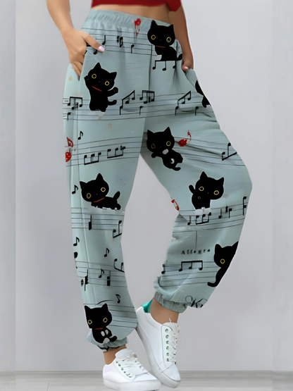 Chique en stijlvolle broek met print
