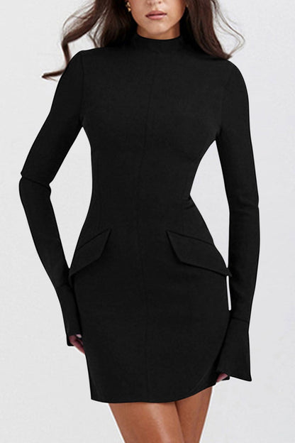 LD Mini jurk met lange mouwen