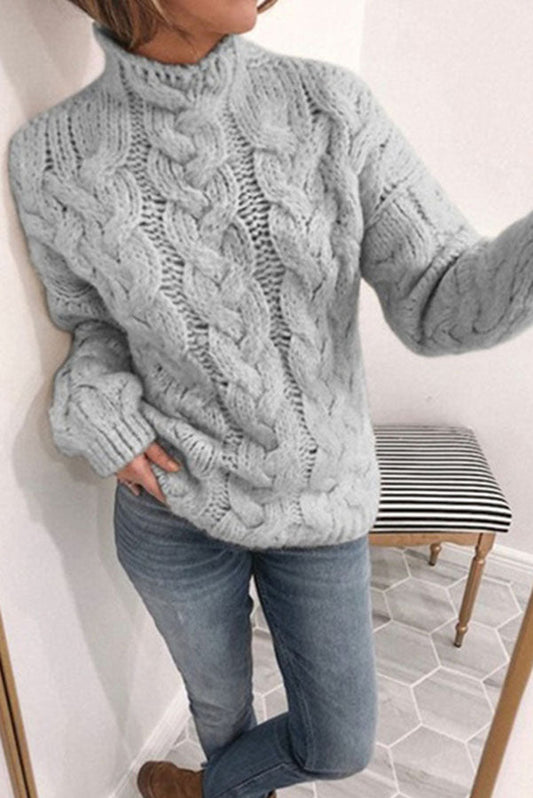 Eenvoudige en elegante trui