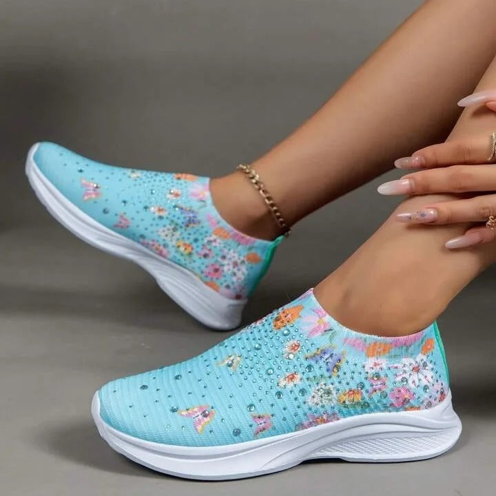 LD | Stijlvolle, ademende slip-on sneakers