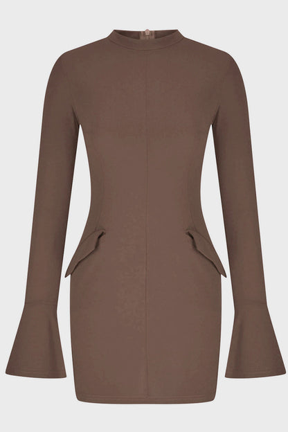 LD Mini jurk met lange mouwen