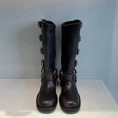 LD | Vintage leren laarzen