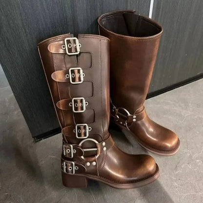LD | Vintage leren laarzen