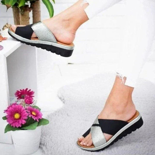 LD | Janssen - Stijlvolle orthopedische zomersandalen