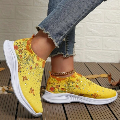 LD | Stijlvolle, ademende slip-on sneakers