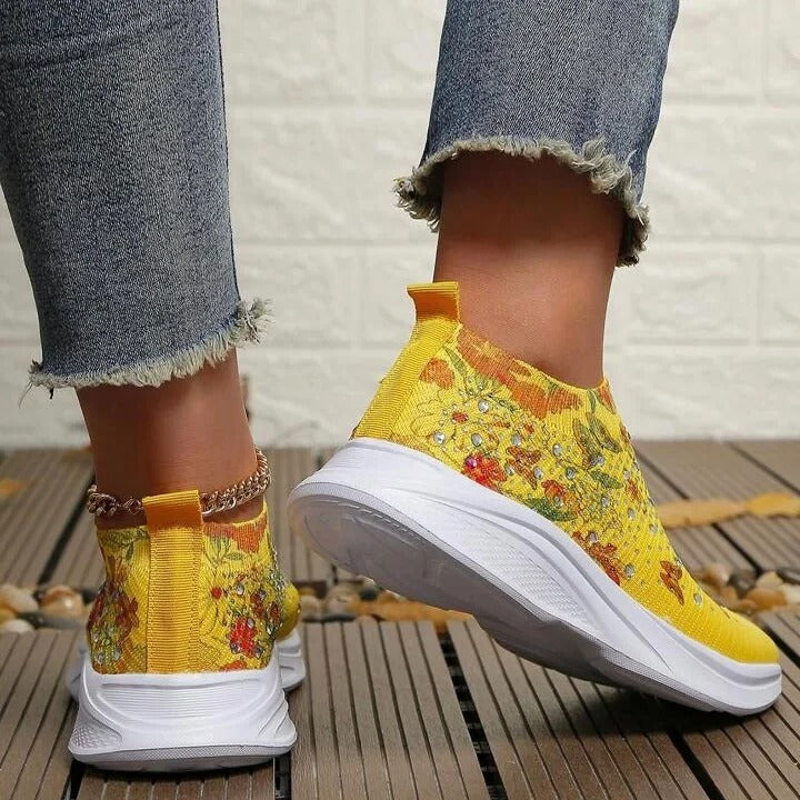 LD | Stijlvolle, ademende slip-on sneakers
