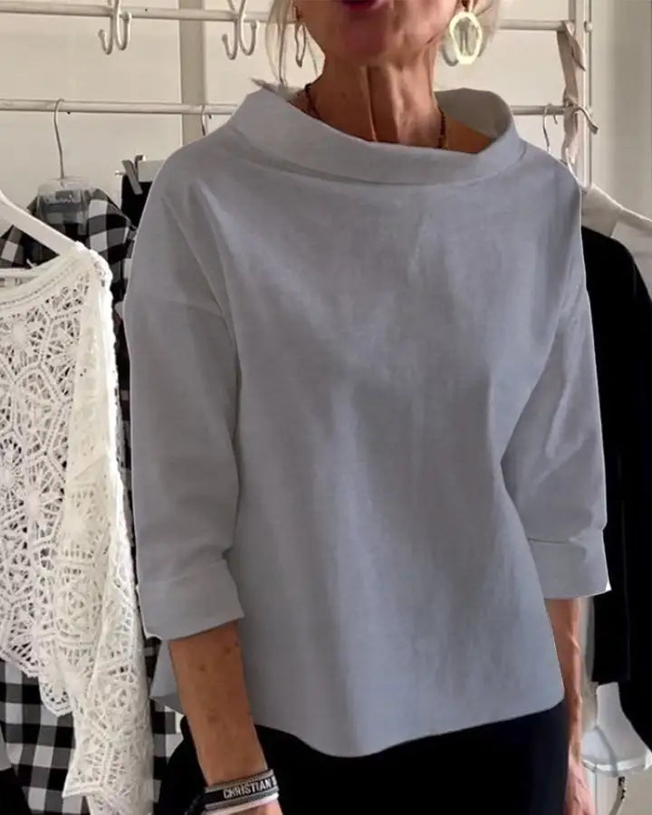 Elegante en casual wintertop