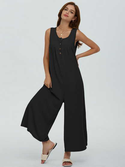 LD | Getailleerde en luchtige jumpsuit