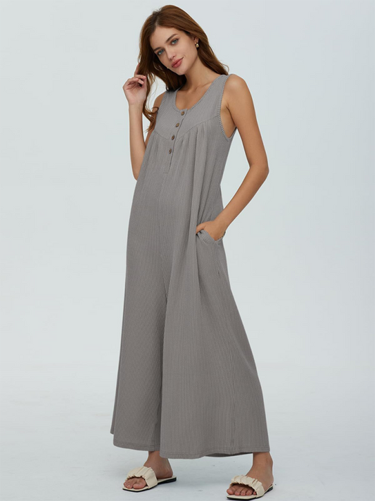 LD | Getailleerde en luchtige jumpsuit