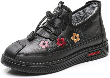 LD | Vrouwen wintersportschoenen gemaakt van dik pluche