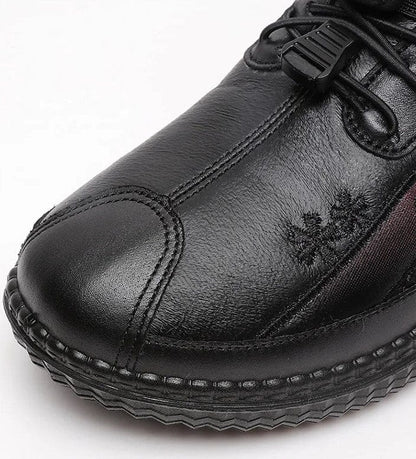 LD | Vrouwen wintersportschoenen gemaakt van dik pluche