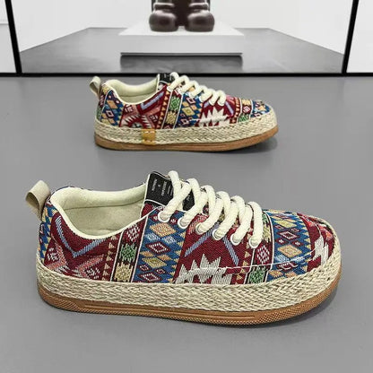 LD Espadrille Sneakers met Print