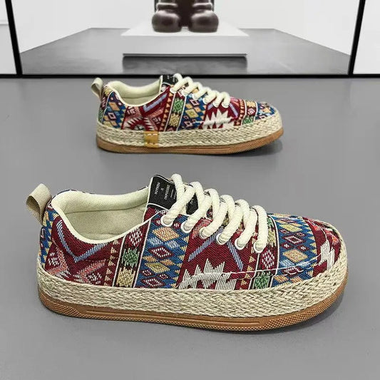 LD Espadrille Sneakers met Print