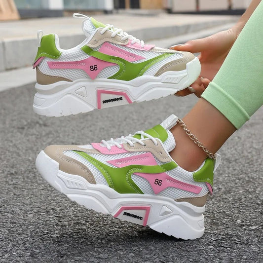 LD antislip lichtgewicht platform sneakers