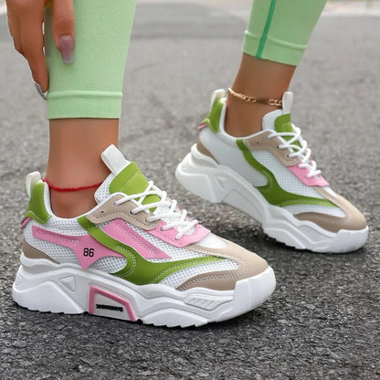 LD antislip lichtgewicht platform sneakers