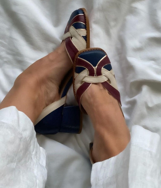 LD | blokhakken in vintage stijl