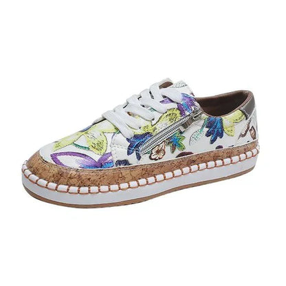 LD | Espadrille sneakers met bloemenprint