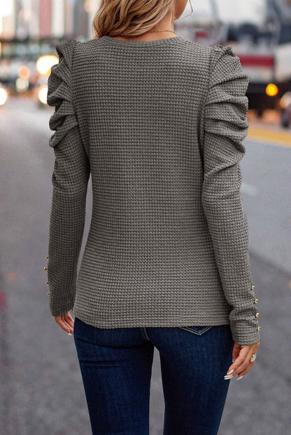 Elegante en casual wintertop