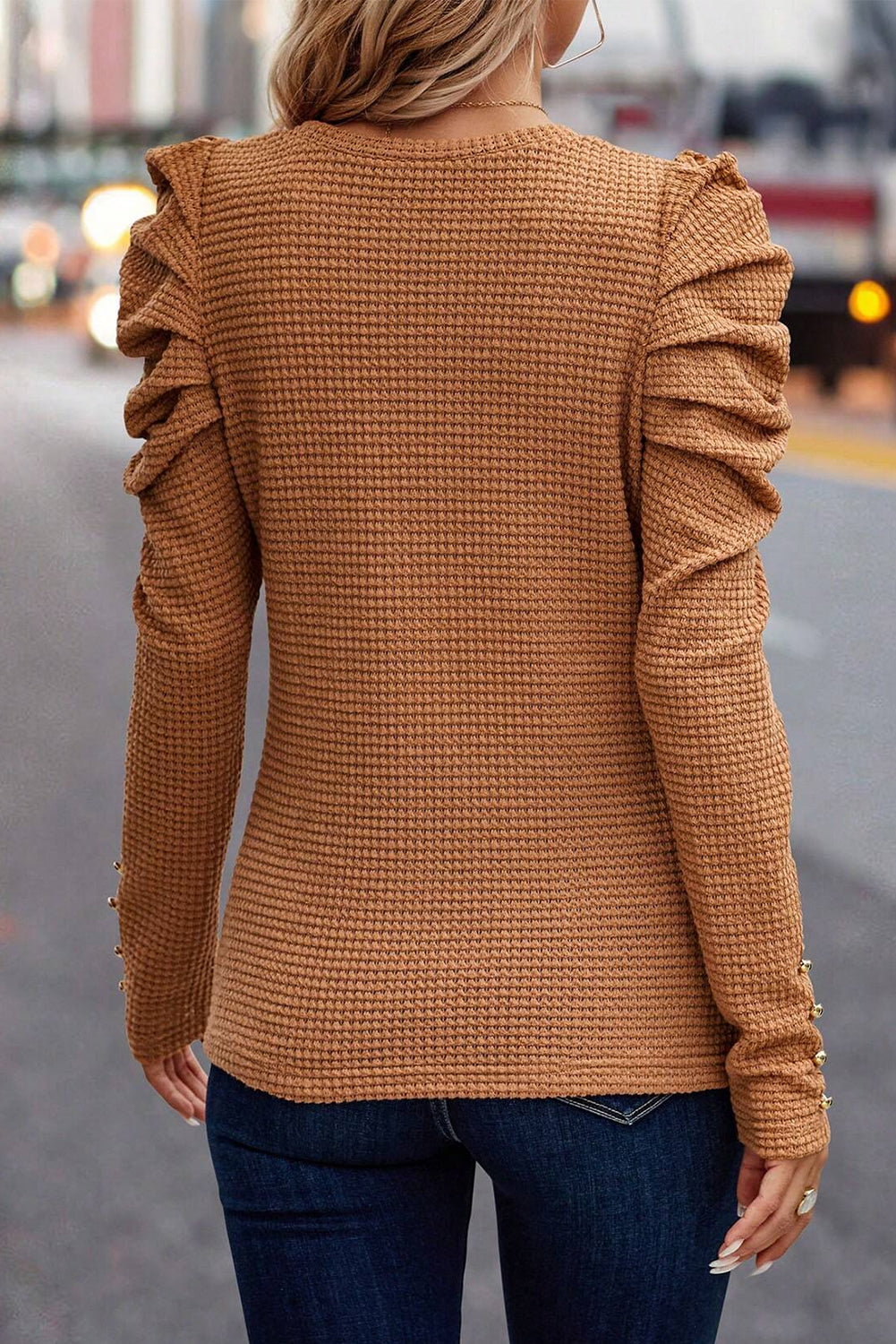 Elegante en casual wintertop