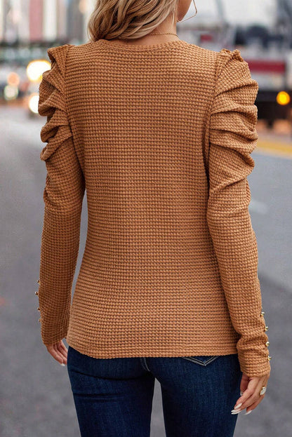 Elegante en casual wintertop