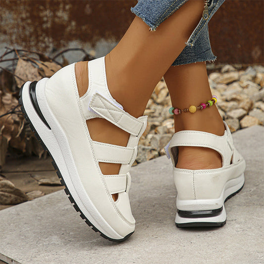 LD | sandalen met gesloten teen