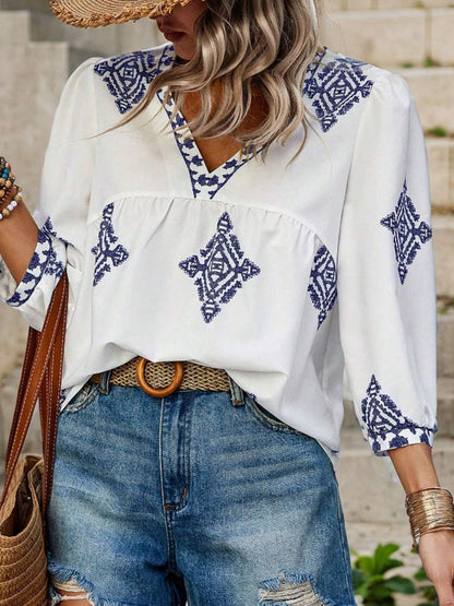 LD | Chique en warme blouse