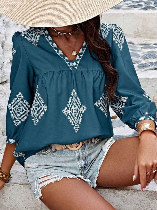 LD | Chique en warme blouse