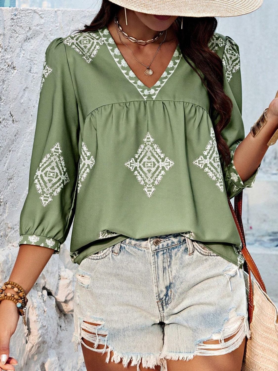 LD | Chique en warme blouse