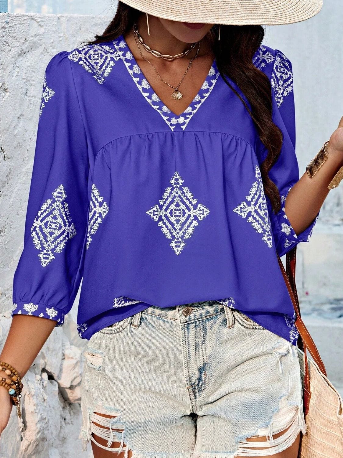 LD | Chique en warme blouse
