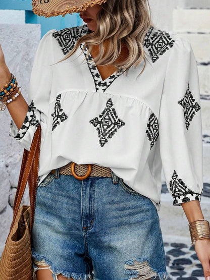 LD | Chique en warme blouse
