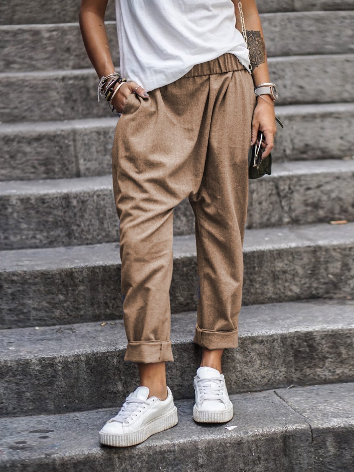 LD | Casual linnen broek