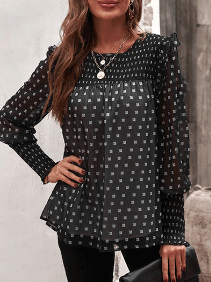 LD | Elegante en casual winterblouse