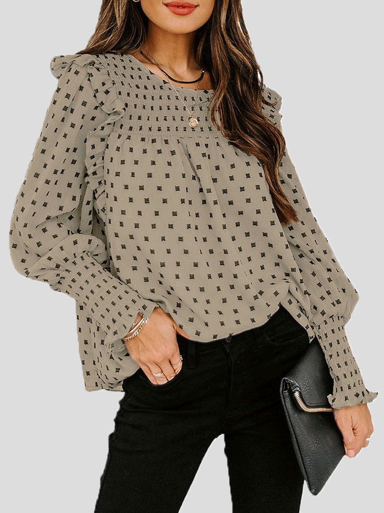 LD | Elegante en casual winterblouse