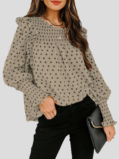 LD | Elegante en casual winterblouse